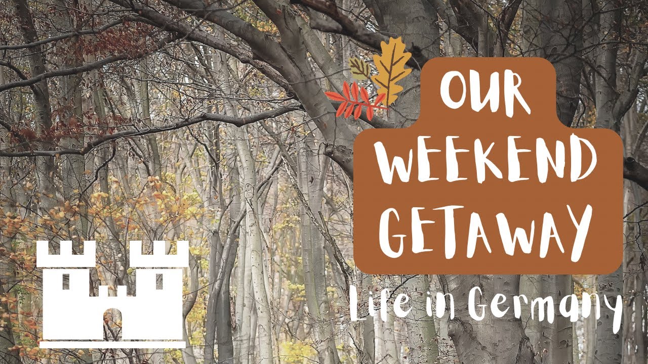VLOG 60 | Cosy weekend getaway in a beautiful old castle | Autumn Nature in Germany