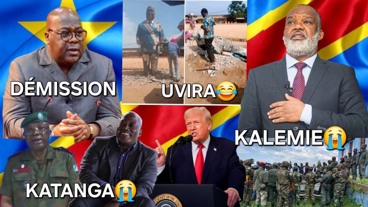 TRUMP AUTORISE À NANGAA DE RESTER À UVIRA FARDC PLEURE, KALEMIE SOUS M23 FTSHISEKEDI FINI, JKK 21.12