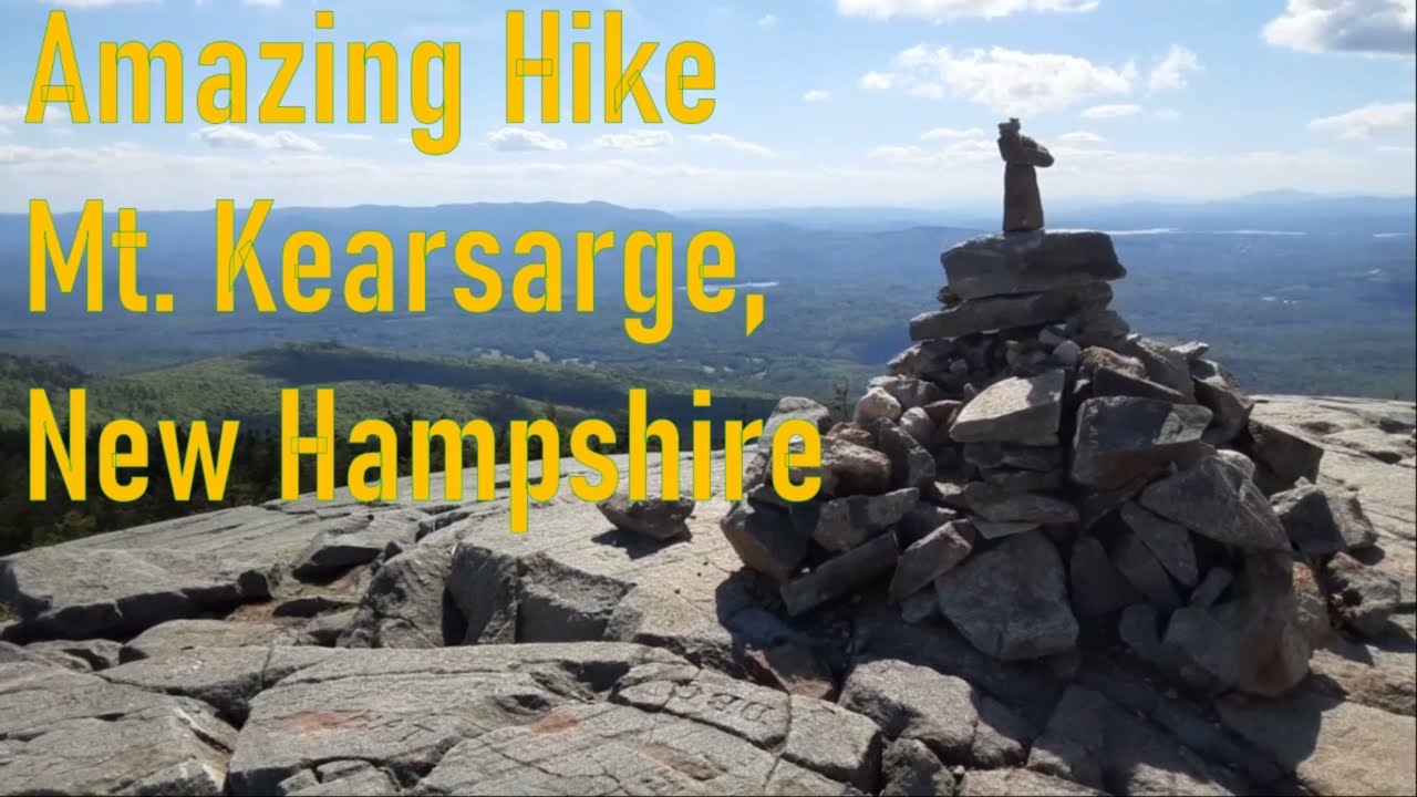 Awesome Mt. Kearsarge -- Hiking The Winslow Trail To The Summit Fire Tower