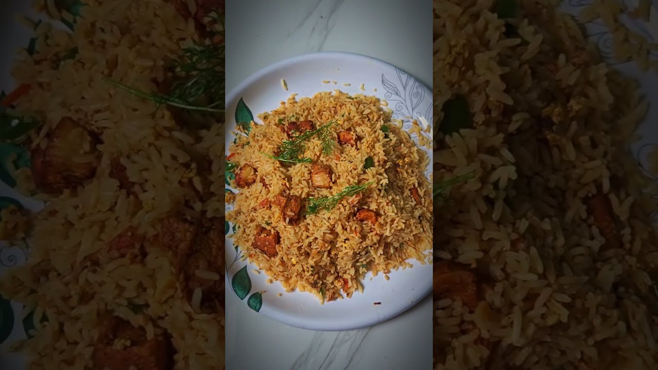 Quick Chicken Egg Fried Rice Recipe | Simple & Delicious Fried Rice