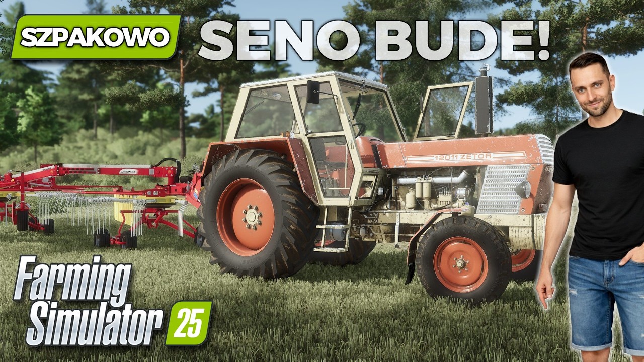 FS25 | Szpakowo🐦 #19 | Proč mi nešlo usušit seno?! Teď už to funguje 🚜🌾 | Let’s Play