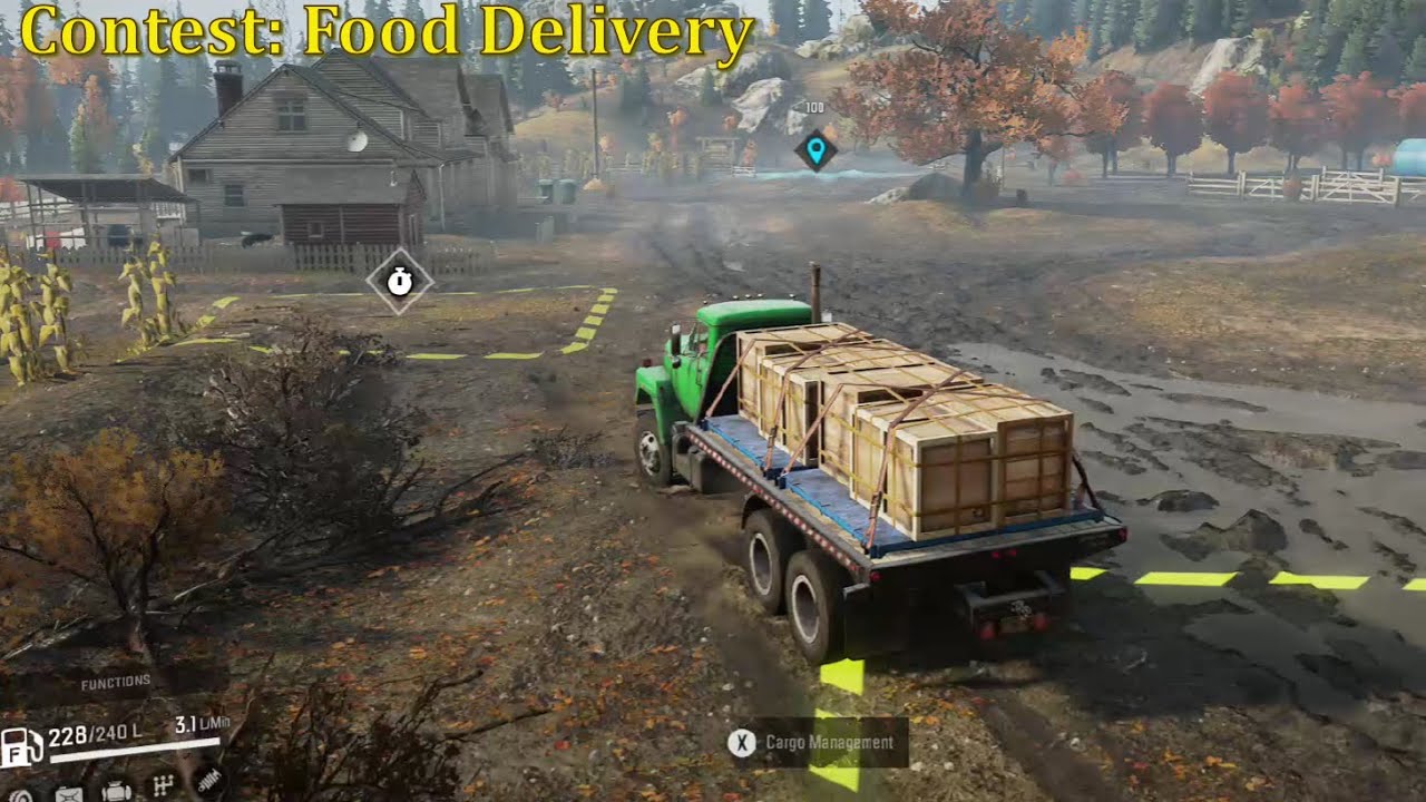 Black River - Contest: Food Delivery - SnowRunner Play Through Part 50