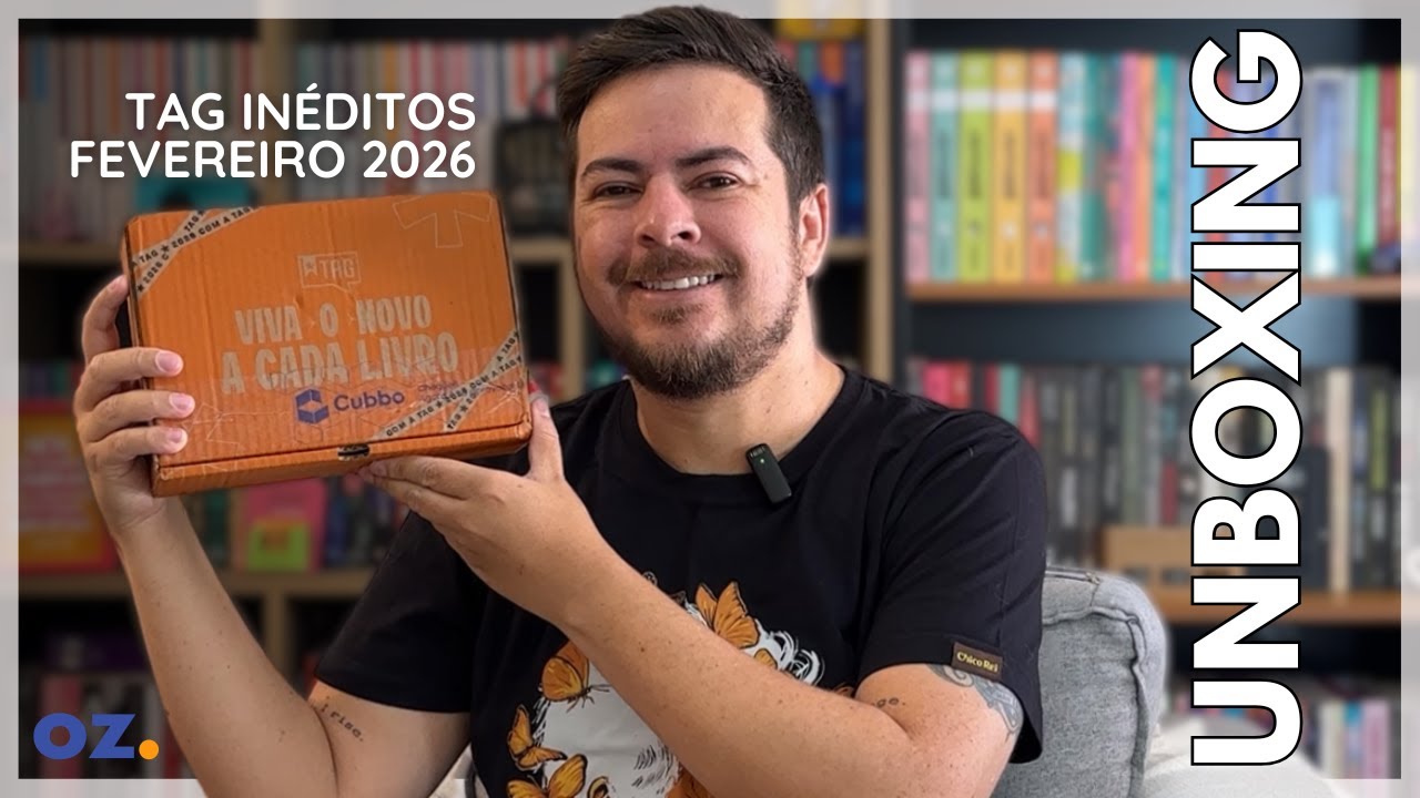 Tag In&eacute;ditos - Fevereiro de 2026 - Investiga&ccedil;&atilde;o e humor &aacute;cido! #UNBOXING