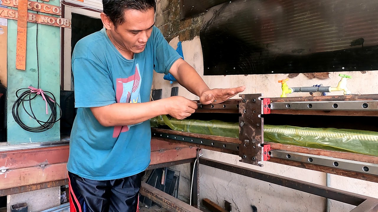 DIY CNC ROUTER UKURAN TRIPLEK 08 [ X AXIS AND Z AXIS CASE [