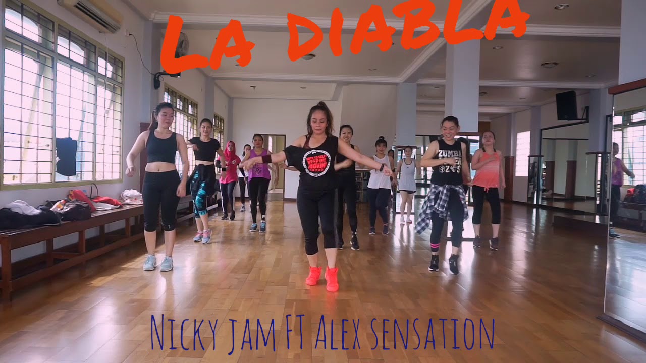 LA DIABLA - NICKY JAM FT ALEX SENSATION - ZUMBA FITNESS