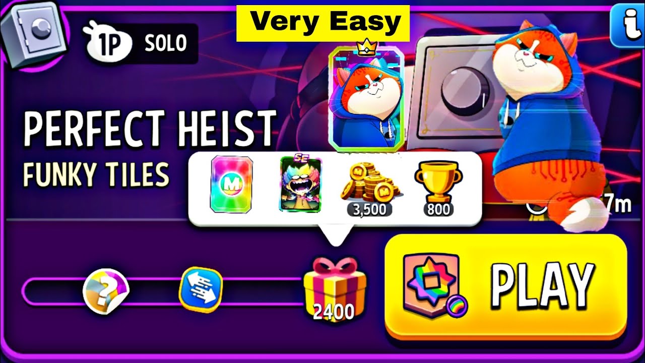 funky tiles rainbow solo challenge | mixy meow solo challenge | match masters