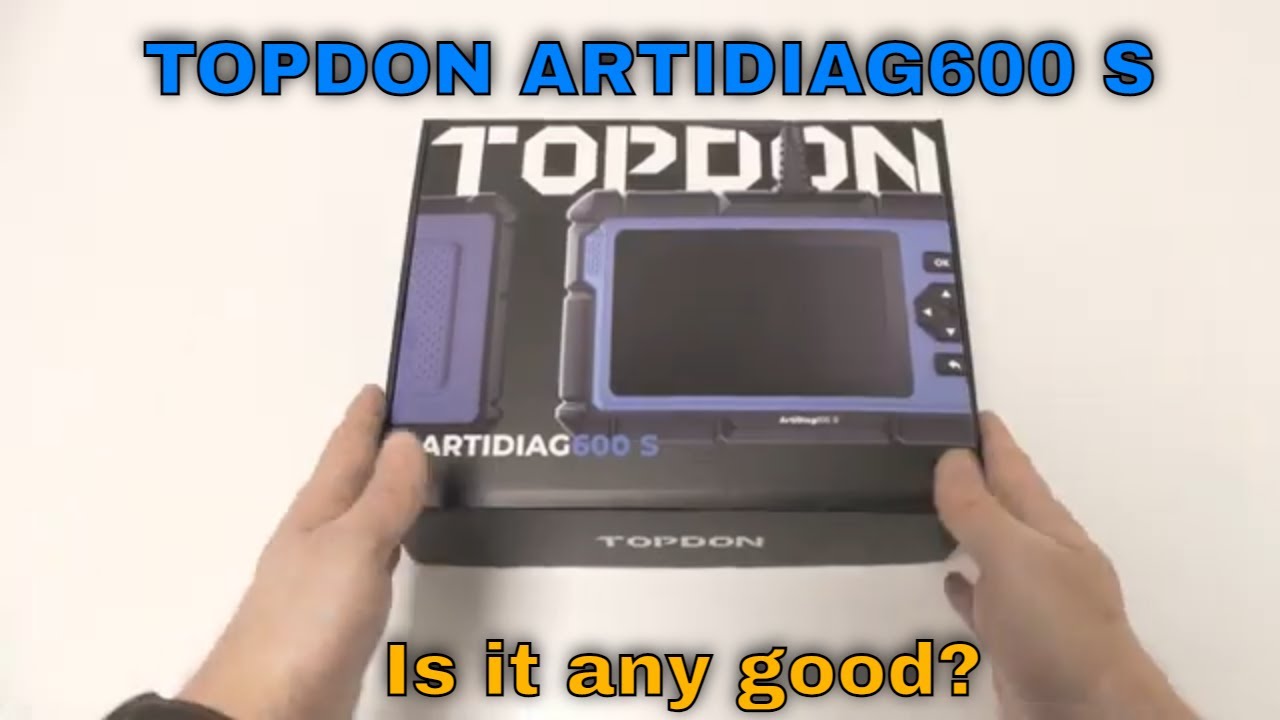 TOPDON ArtiDiag600 S - Is it any good?