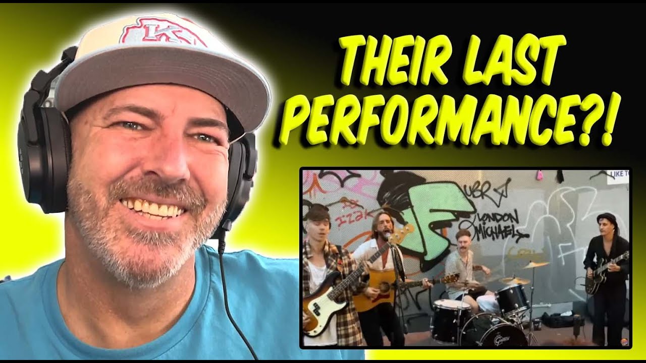 Graffiti Artist REACTS to Big Push Busking David Bowie - Heroes (Last Performance?!)