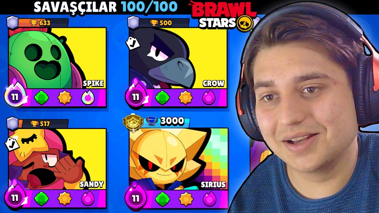 8 YILLIK HESABIMI MAXLIYORUM 🫣 Brawl Stars