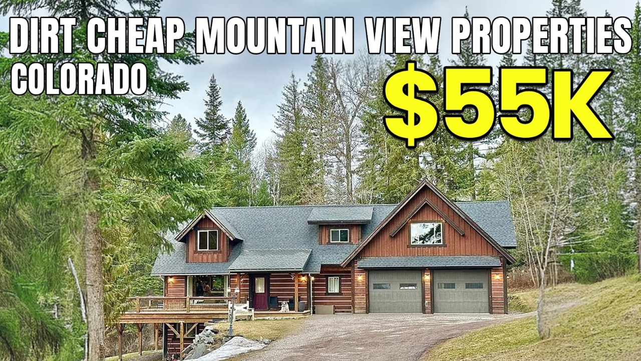 10 DIRT-CHEAP COLORADO FARMHOUSES For Sale Right Now (55K)