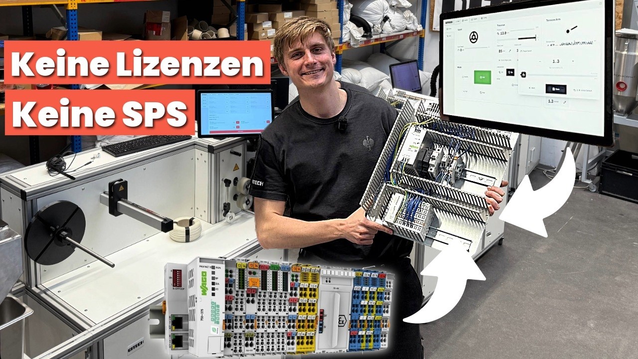Ohne SPS moderne Maschinen Software bauen | &Uuml;berblick Funktionen QiTech Lib
