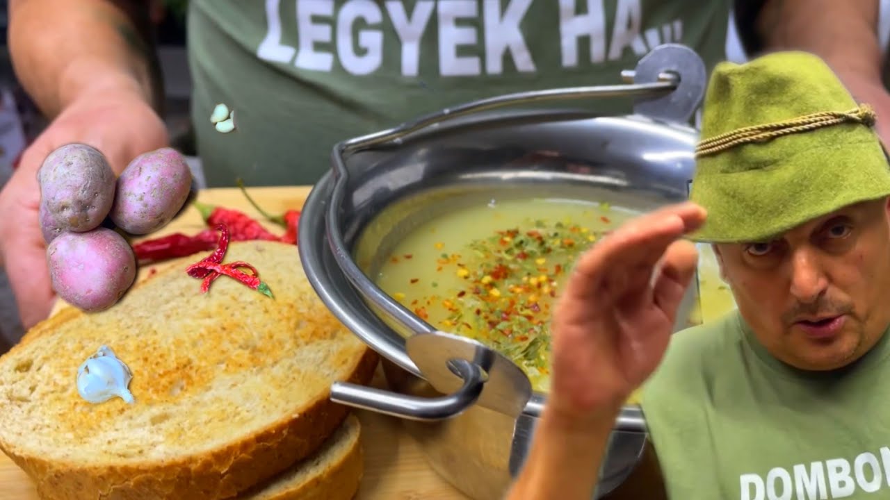 Anyós - Só konyhája (Fokhagyma Krumpli leves)