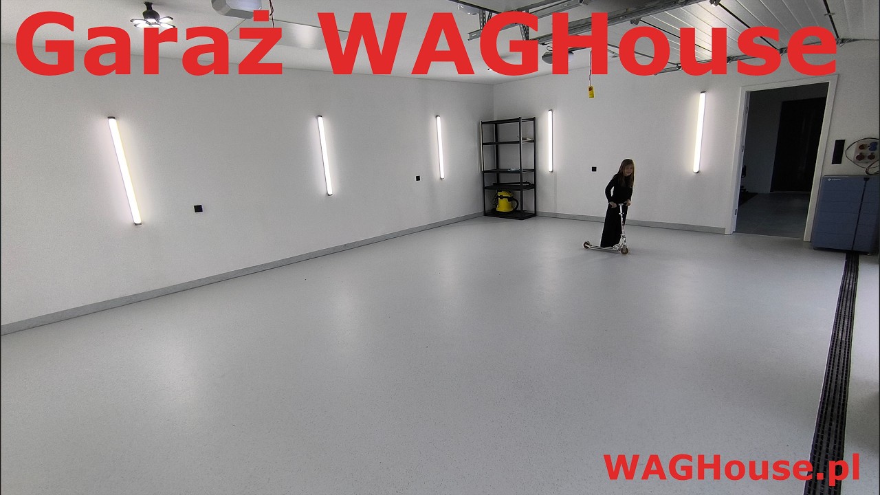 Garaż WAGHouse :) 50m2 żywicy | jaki koszt ? | Gotowy garaż :)