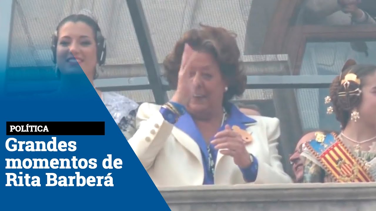 Los grandes momentos de Rita Barberá