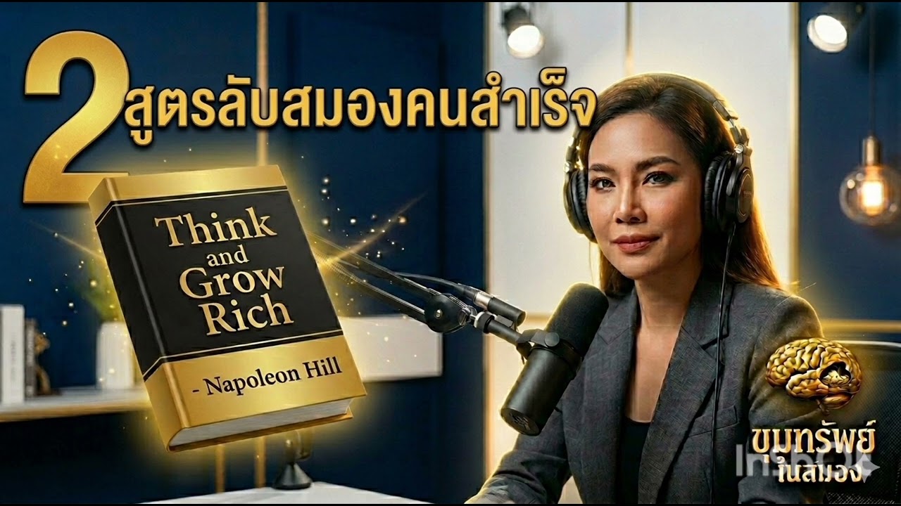 สรุปหนังสือ    Think and Grow Rich ตอนที่ 2 หัวข้อ: ความคิดคือจุดเริ่มต้นของความร่ำรวย