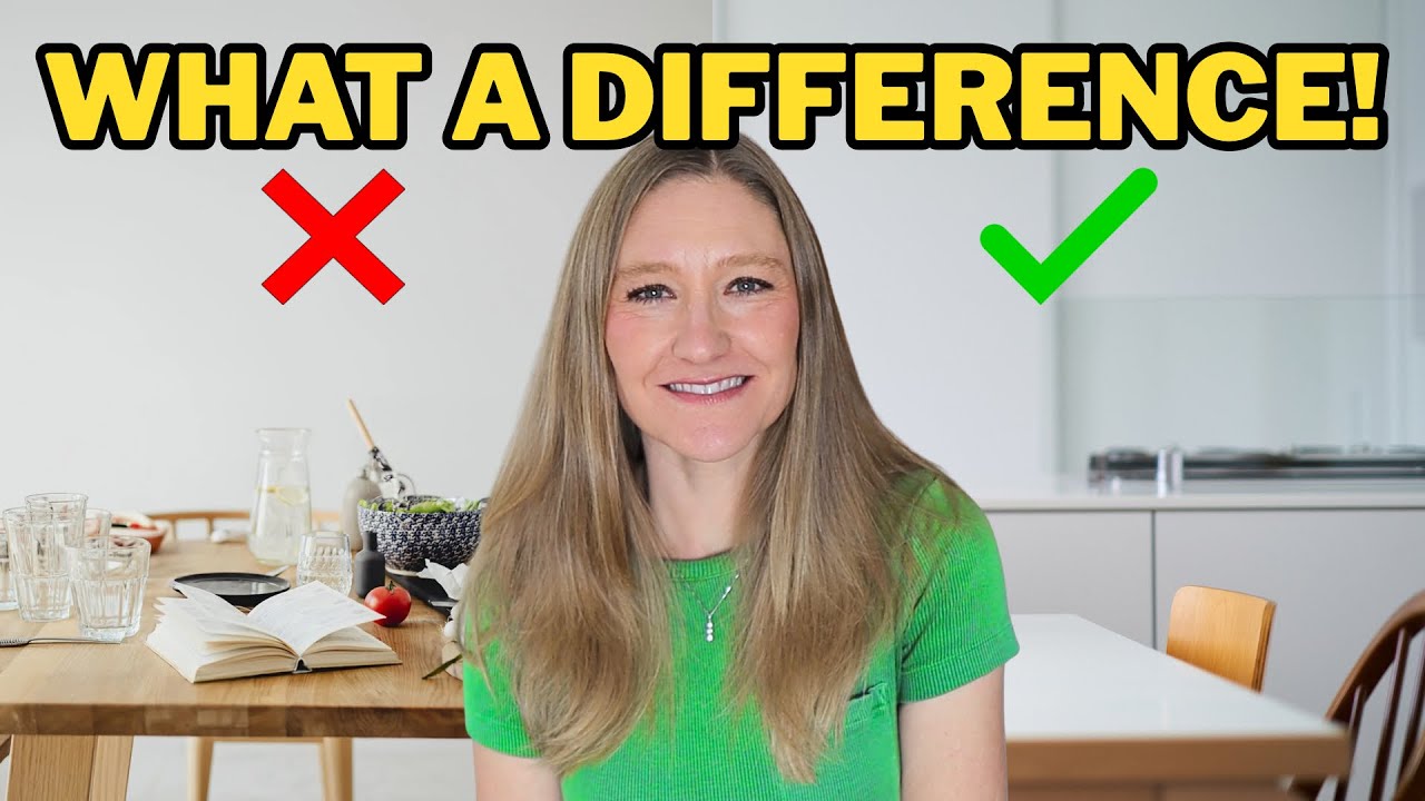 5 things you can do that will *instantly* destress your home (minimalism, decluttering)