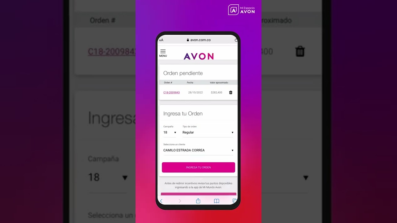 C&oacute;mo Ingresar Pedido Desde El Celular