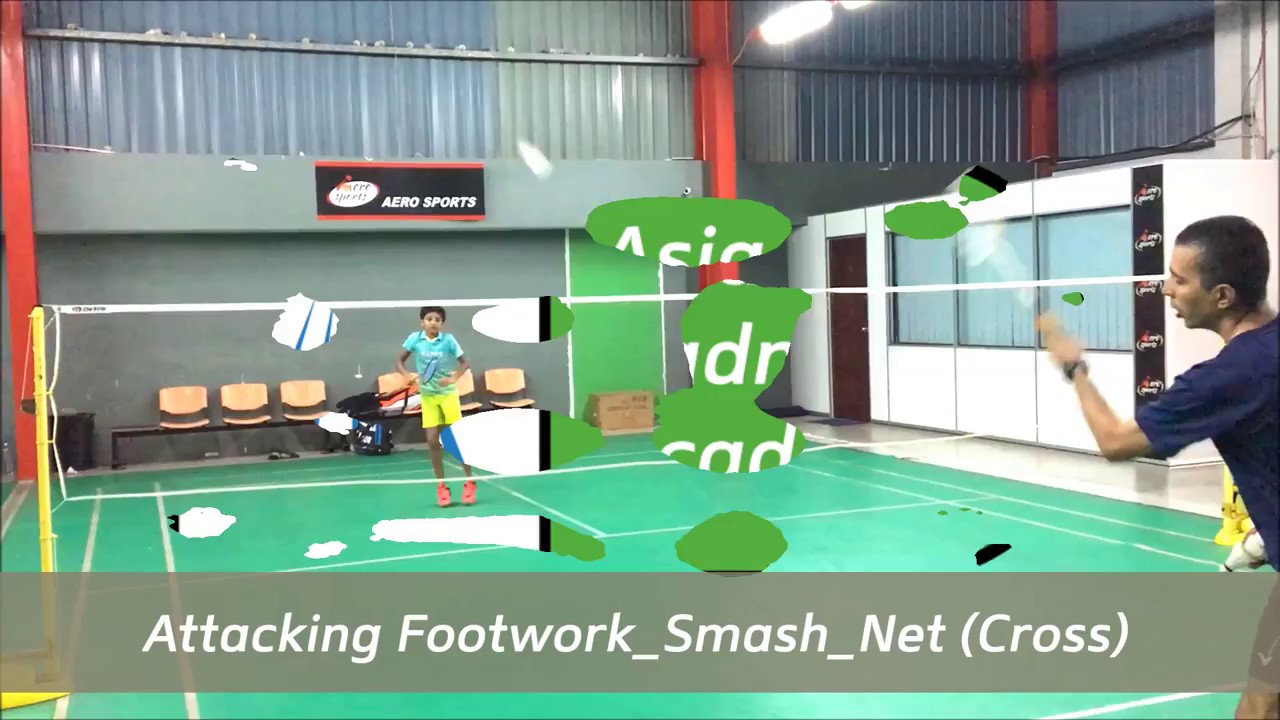 Attacking Footwork_Smash_Net (Cross)