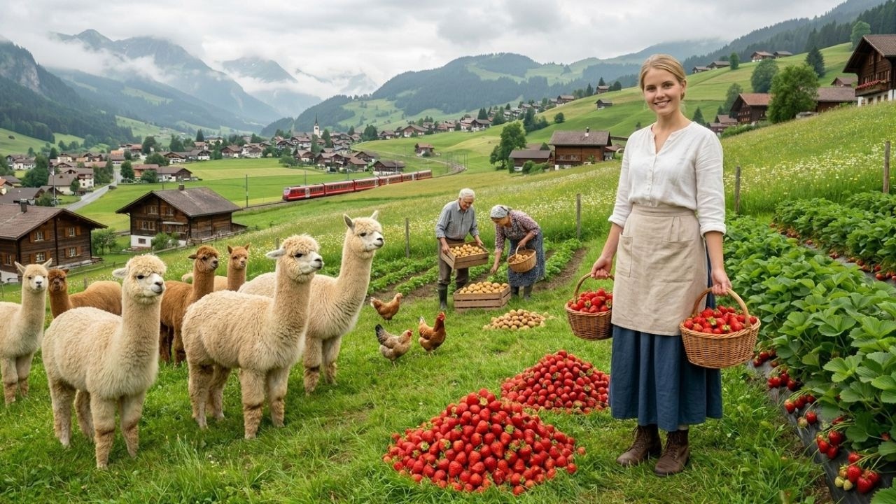 Peaceful Farm Life | Beautiful Harvest Day & Simple Rural Living