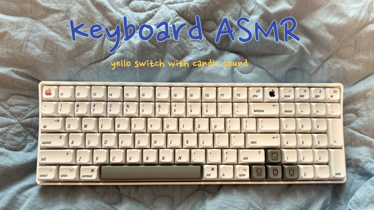 [키보드 ASMR] Keep calm and Work with me(use aigo a100)