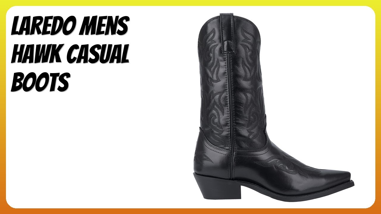 REVIEW (2026): Laredo Mens Hawk Casual Boots. Features