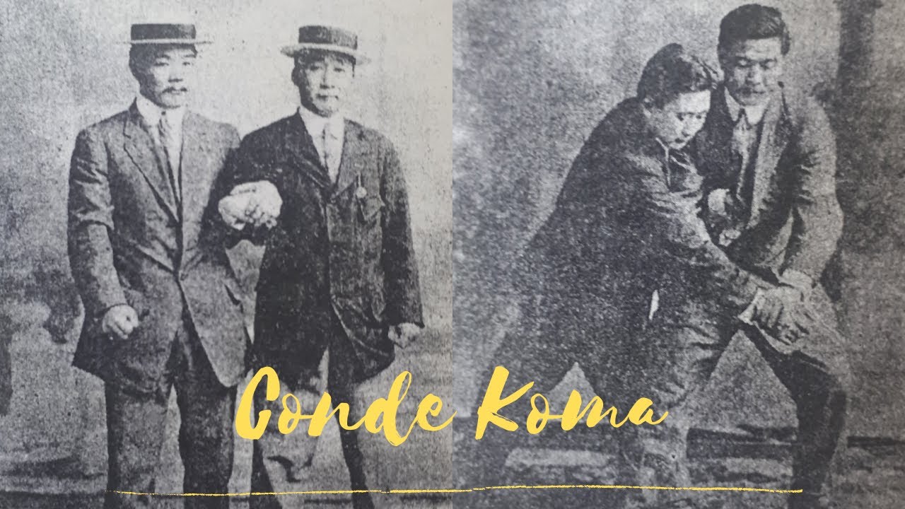 Self defense techniques of Mitsuyo Maeda (Conde Koma)  光世 前田