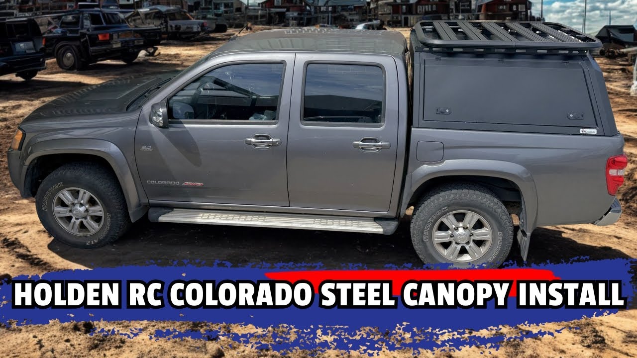 Как установить стальной навес на Holden Colorado RC / Rodeo RA / Isuzu D-MAX