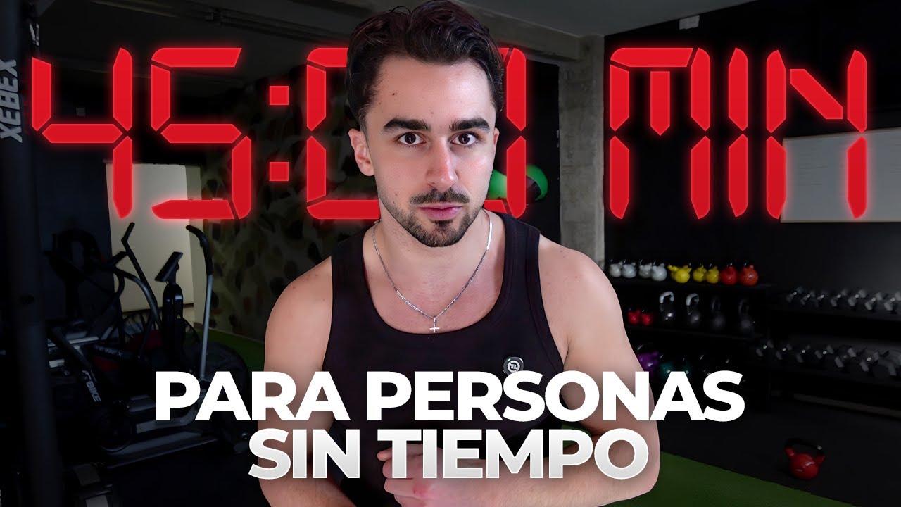 Cómo cambiar tu físico y ponerte fuerte si no tienes tiempo ni motivación