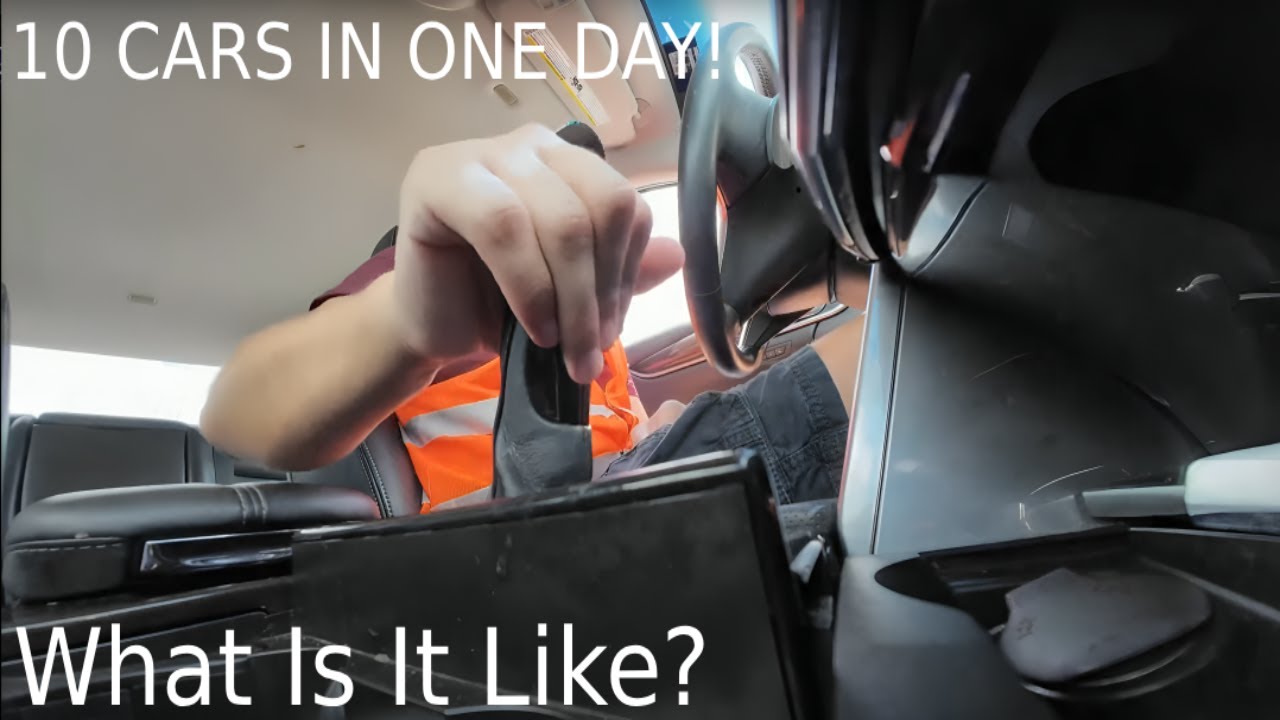 A Day In The Life Of An Auction House Driver - 10 Cars In One Day!
