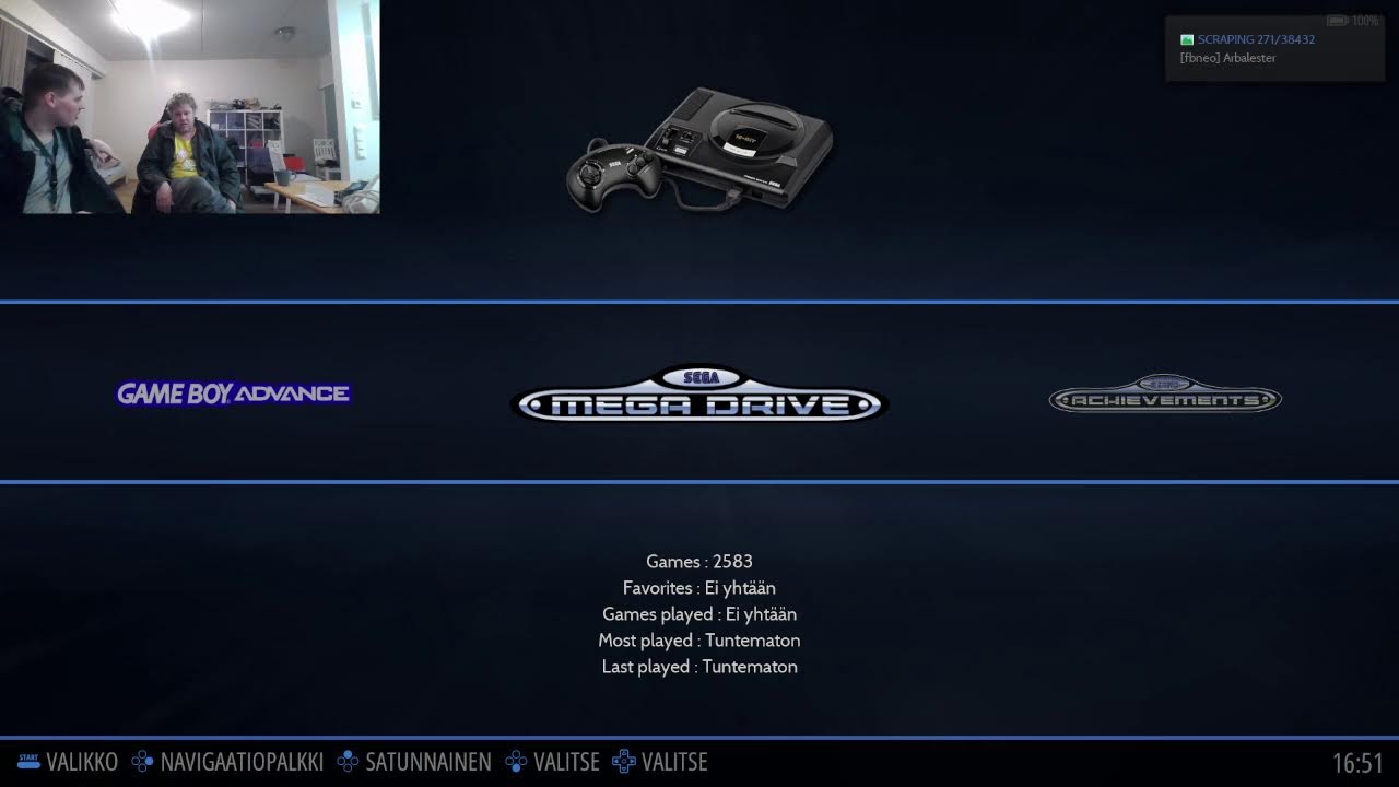 retropeli arcade setti&auml;