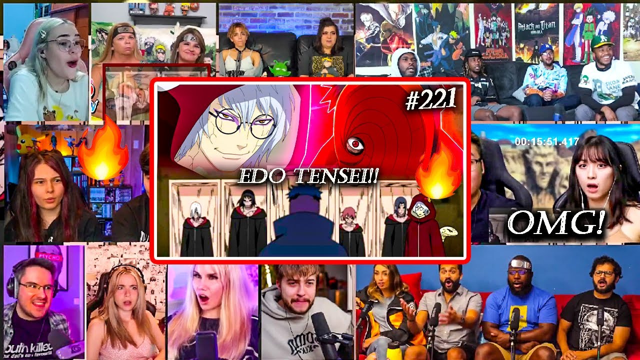 Кабуто демонстрирует Эдо Тенсей! Тоби боится? 🔥 «Они в шоке» Shippuden 221 🇯🇵 РЕАКЦИЯ MASHUP Ship...