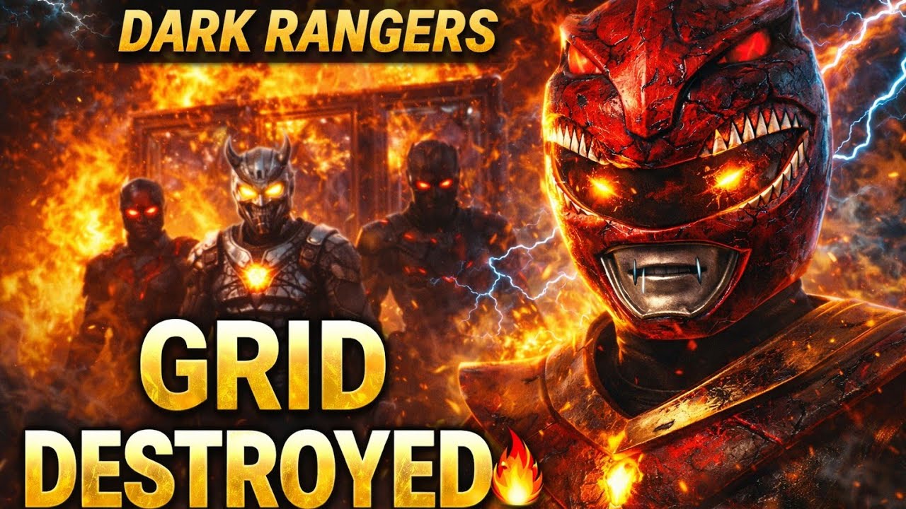 Power Rangers: The Grid Is DEAD ⚡ Dark Rangers Rise (AI Movie)