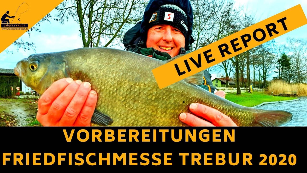 KALTES WASSER -HEISSE TIPPS -- Vorbereitungen f&uuml;r die Friedfischmesse Trebur 2020