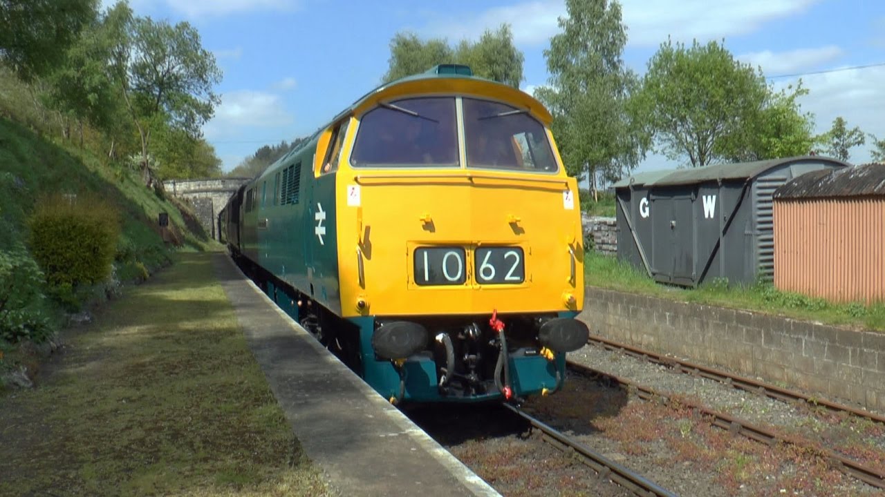 DIESELS ON TRIAL FOR THE SEVERN VALLEY RAILWAY DIESEL GALA 2017