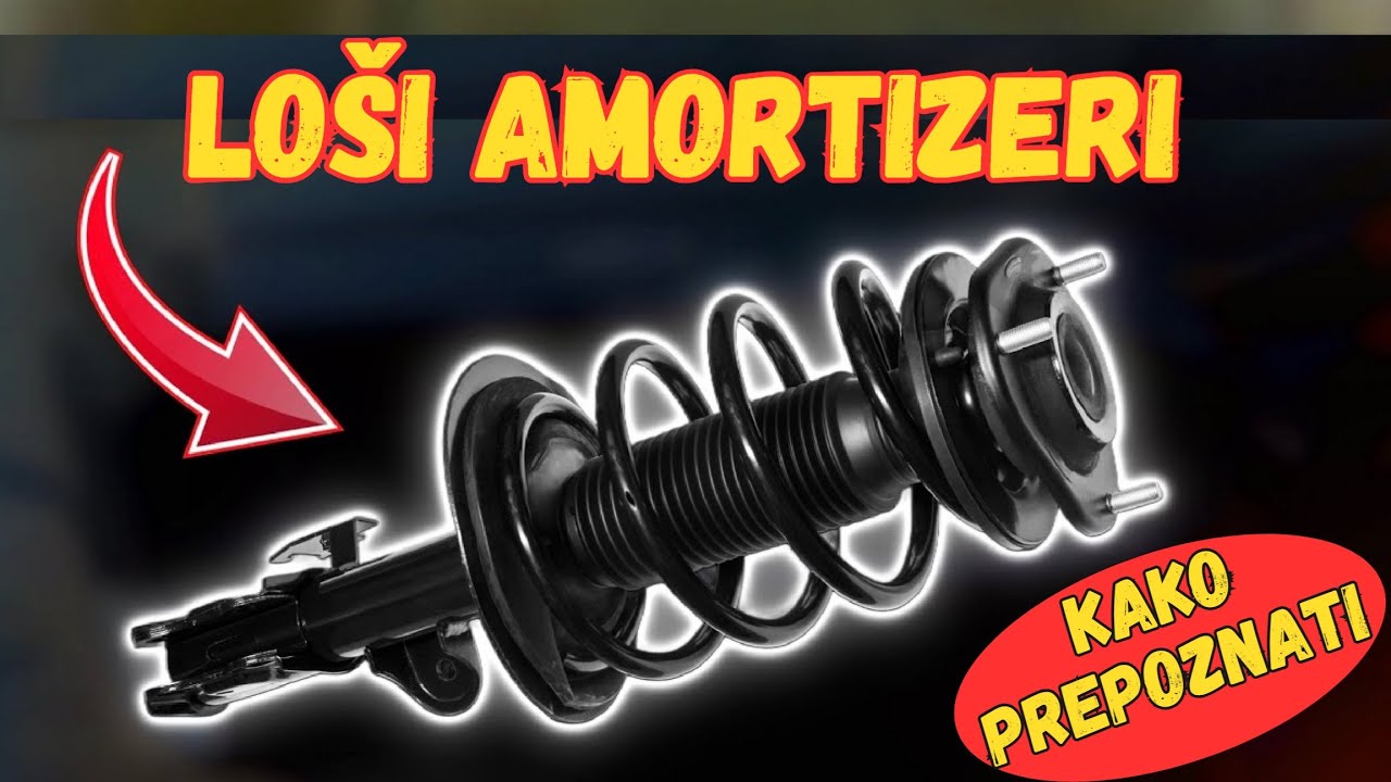 Lo&scaron;i Amortizeri na Autu: 6 Simptoma Kvara Koje Ne Smijete Ignorirati!