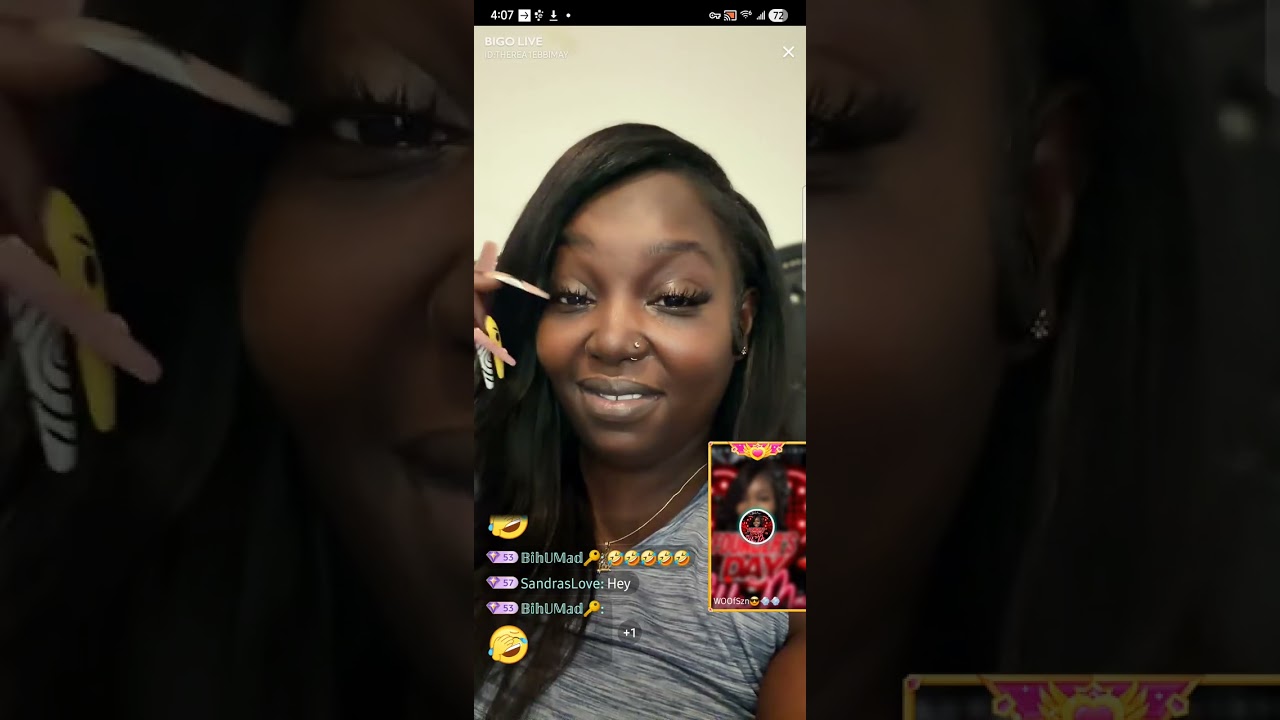 #EBBIMAY AND WOOF THOUGHTS ON COMEDIANTRINAB FAMOUS MEATLOAF 🤣🤣🤣 #BIGOLIVE 