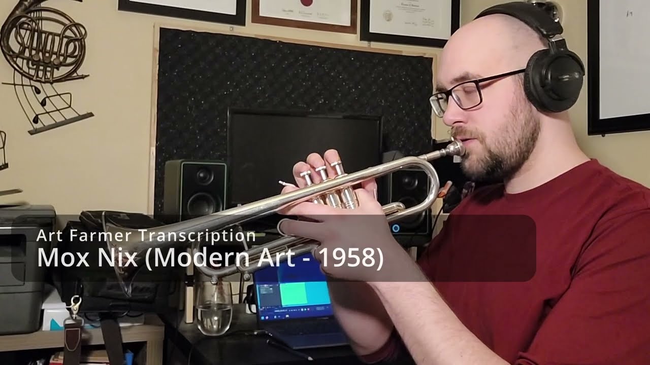 Art Farmer Transcription - Mox Nix from Modern Art
