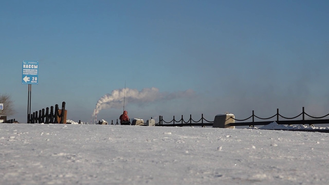 МОРОЗЫ НЕ ХОТЯТ ОТПУСКАТЬ КРАСНОЯРСК