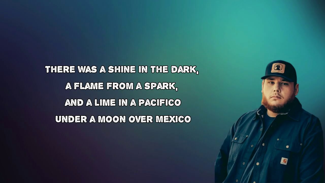 Luke Combs - Moon Over Mexico (Lyrics)