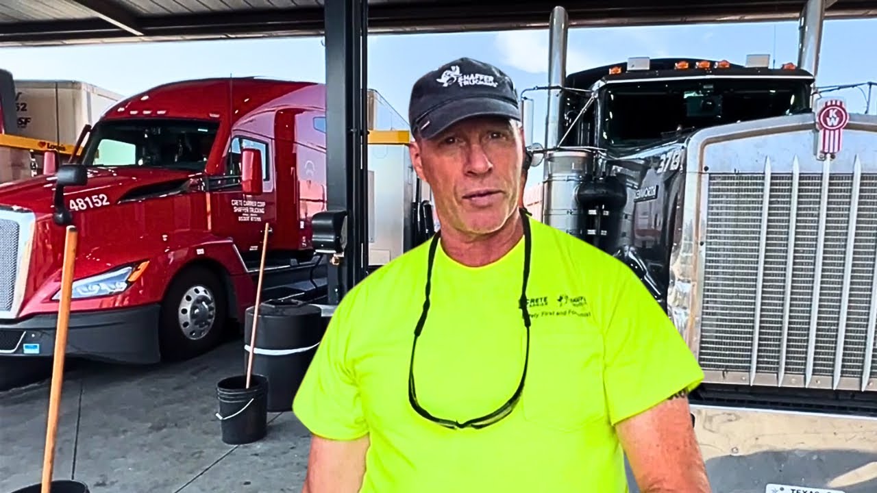 Problems Fueling the Semi-Truck at Love’s Truck Stop - Life of a Truck Driver and his Wife