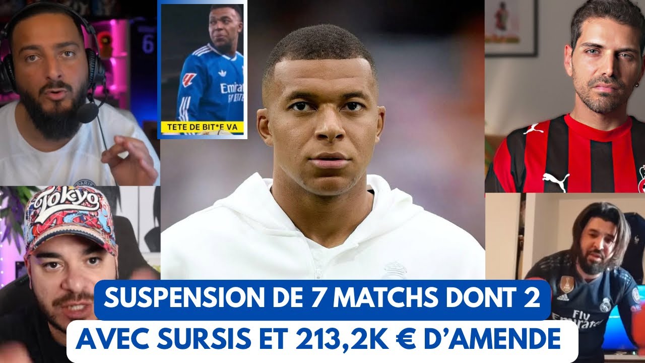 🚨😡GESTE HONTEUX DE KYLIAN MBAPP&Eacute; QUI INSULTE L&rsquo;ARBITRE DE T&Ecirc;TE DE B*TE; GROSSE SUSPENSION &Agrave; VENIR !