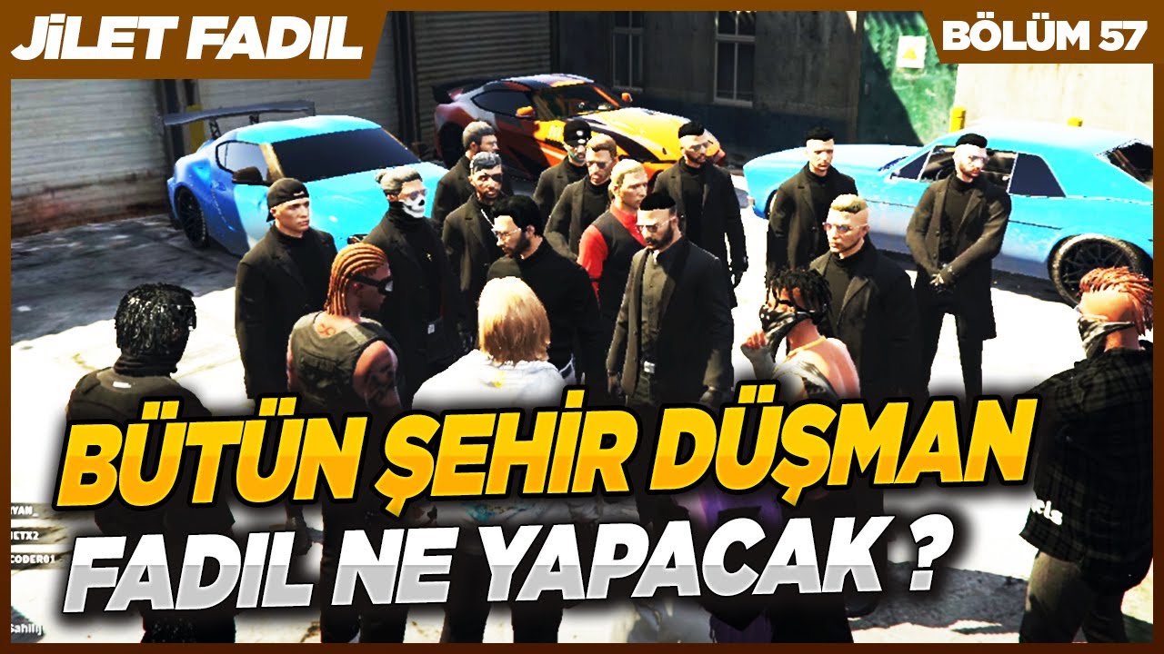 BÜTÜN ŞEHİR DÜŞMAN FADIL NE YAPACAK (GTA 5 ROLEPLAY)