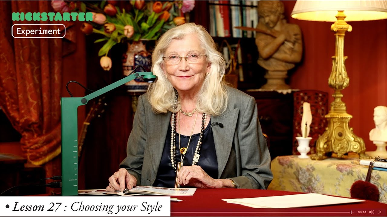 Penmanship Online Workshop — Lesson #27 : Choosing your Style