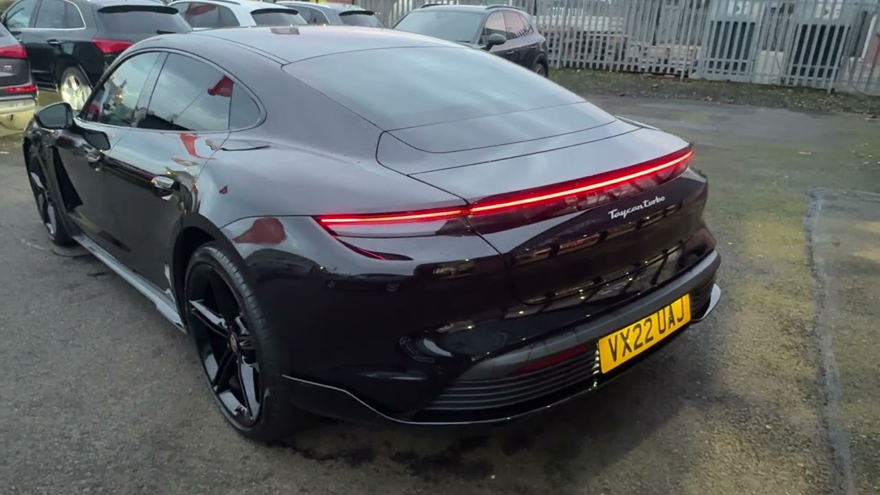 Porsche Taycan 2022 in Black