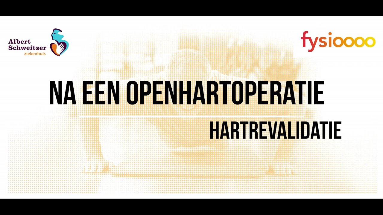 Leefregels na een openhartoperatie.