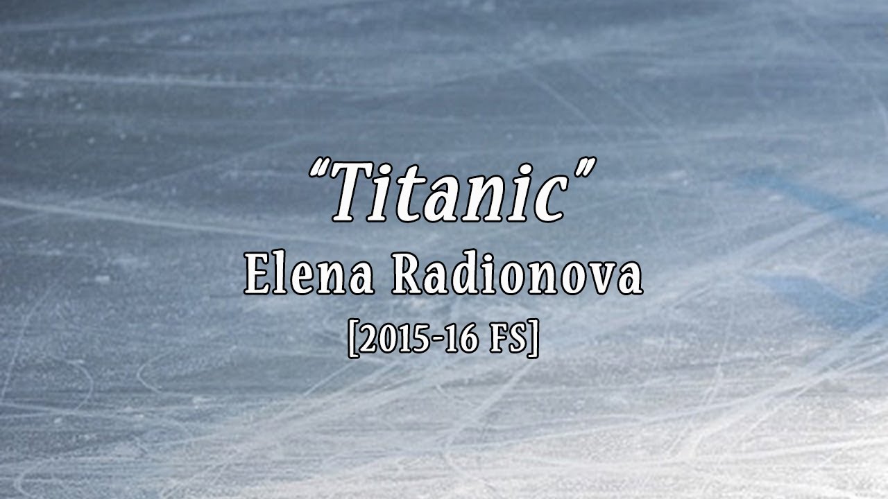 Elena RADIONOVA 2015/16 FS Music 