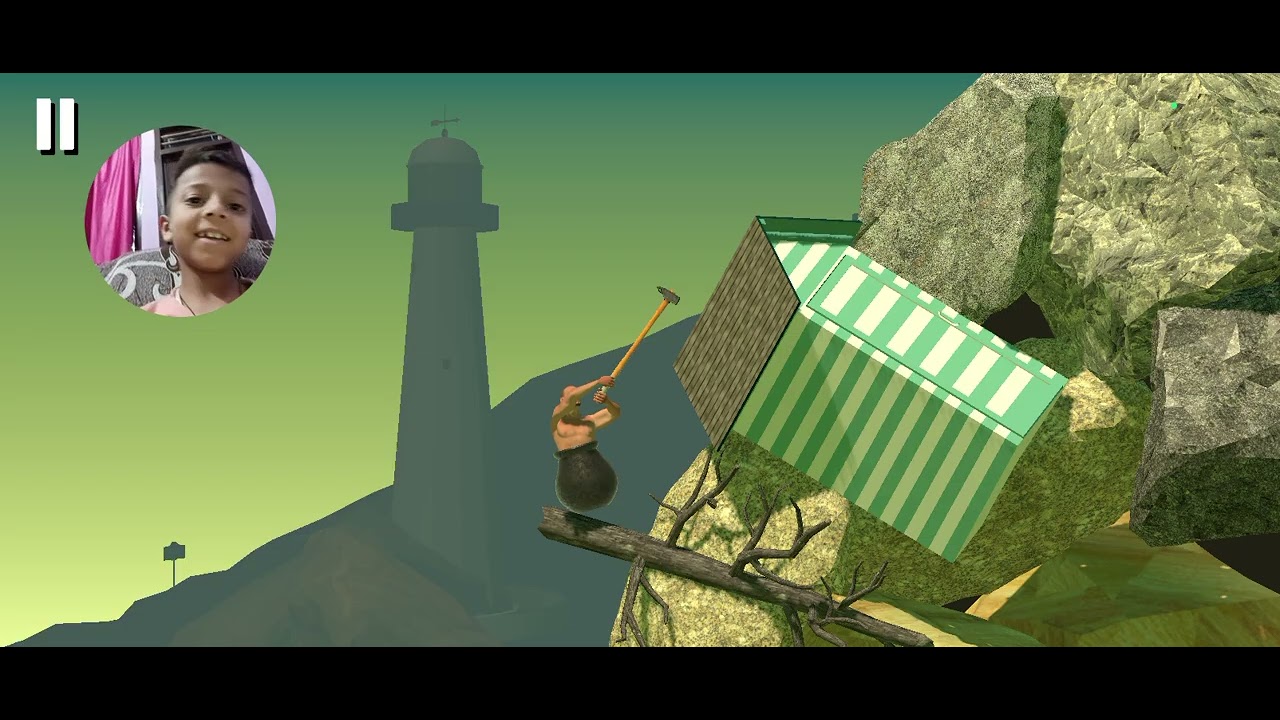 Pehli baar getting over it khela 1#gaming 