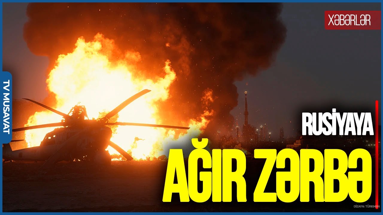 Rusiyaya AĞIR ZƏRBƏ: Orenburqda helium zavodu BOMBALANDI – “Ana Xəbər”