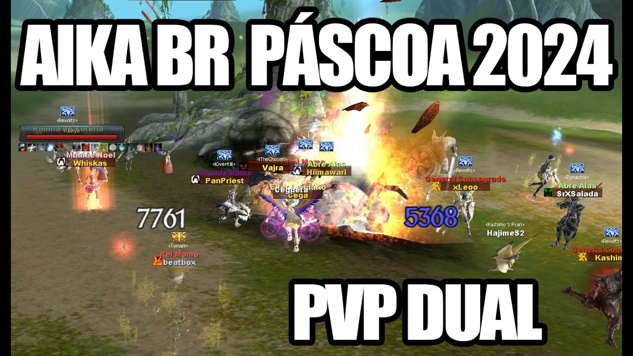 PÁSCOA 2024 (KelvinHP Aika BR PVP) [evento do kinder ovo]