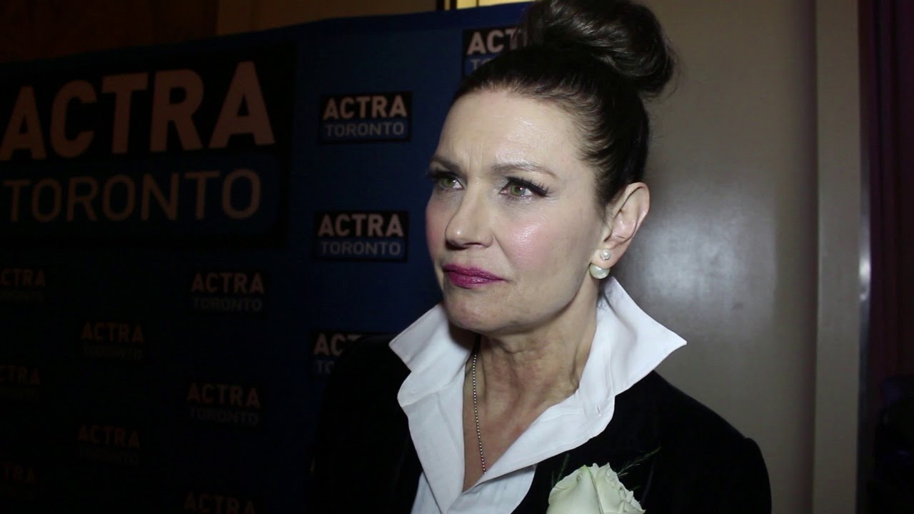 Chat w Actress Wendy Crewson at the 16th Annual ACTRA Awards in Toronto.